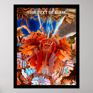 Affiche Samurai numérique