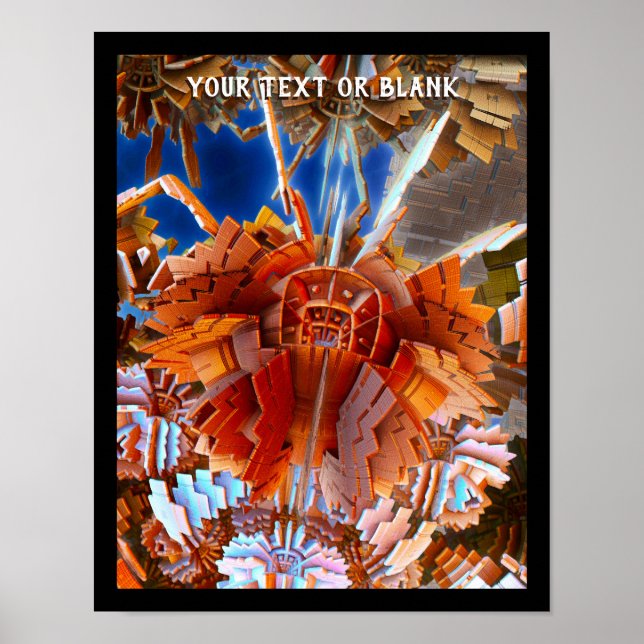 Affiche Samurai numérique (Devant)