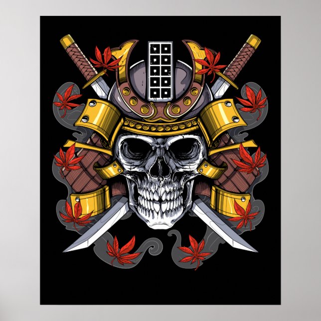 Affiche Samurai Skull (Devant)