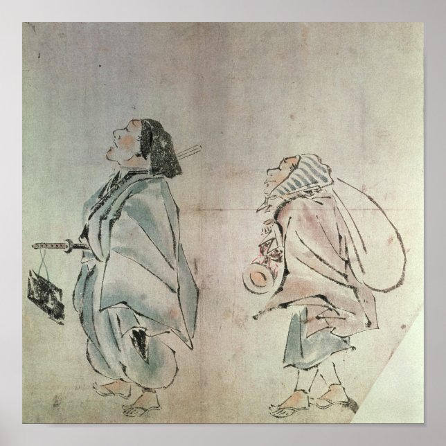 Affiche Samurai suivi d'un serviteur (Devant)