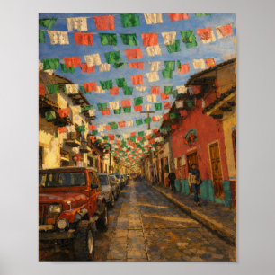 Affiche San Cristóbal de las Casas – Art de rue au Mexique