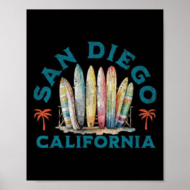 Affiche San Diego  (Devant)