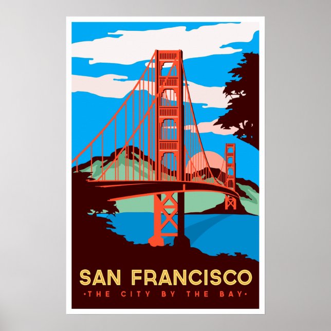 Affiche San Francisco (Devant)