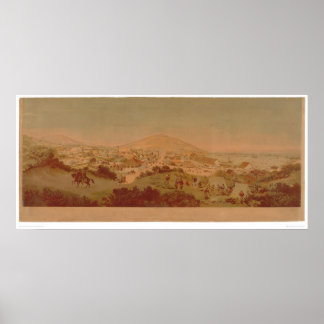 Affiche San Francisco, Californie (1512A)