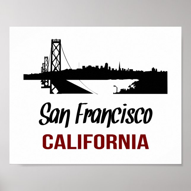 Affiche San Francisco  (format d'image standard) (Devant)