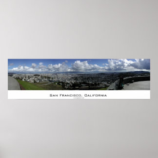Affiche San Francisco Panorama