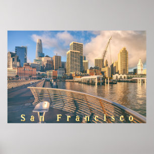 Affiche San Francisco Skyline
