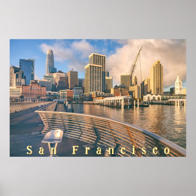 Affiche San Francisco Skyline (Devant)