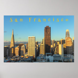Affiche San Francisco Skyline