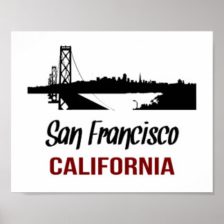 Affiche San Francisco (taille d'image standard)