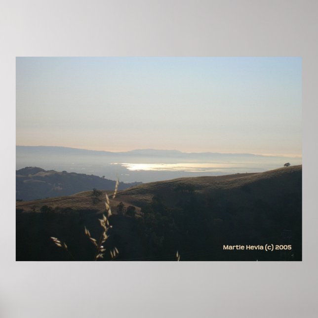 Affiche San Jose Foothills (Devant)