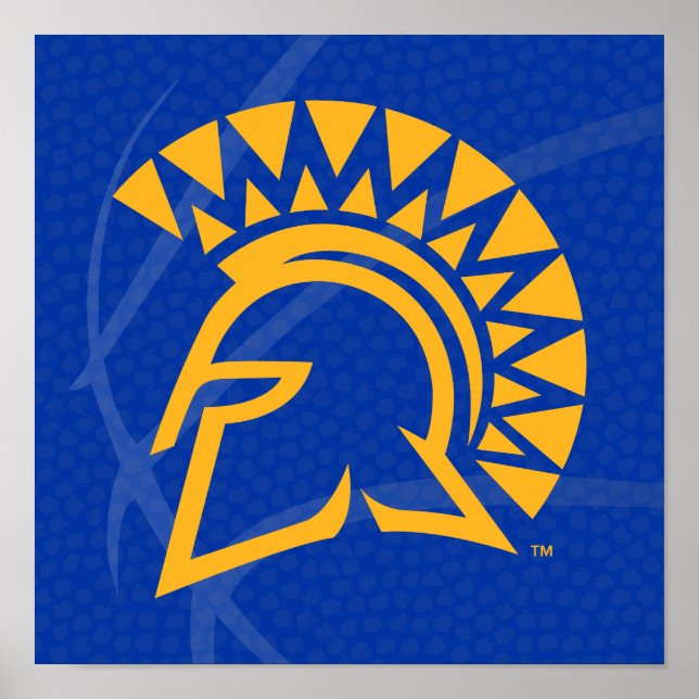 Affiche San Jose State Spartans State Basket (Devant)