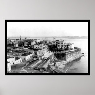 Affiche San Juan, Porto Rico 1905