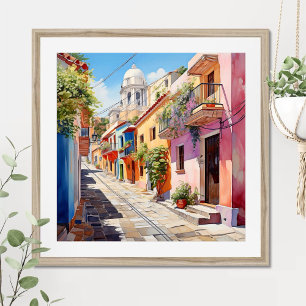 Affiche San Juan Porto Rico Travel Wall Art