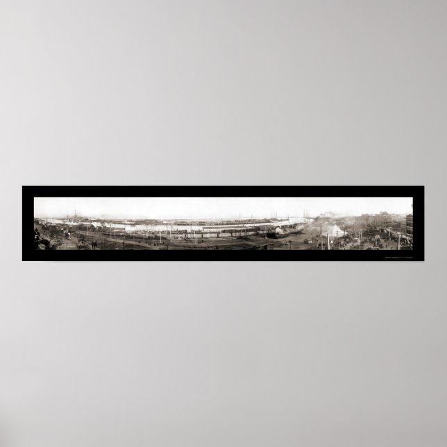 Affiche San Pedro, CA Photo 1908 (Devant)