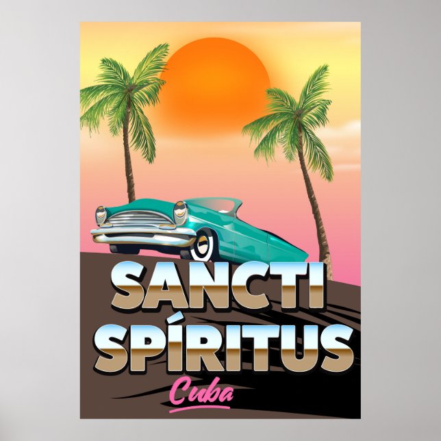 Affiche Sancti Spíritus Cuba (Devant)