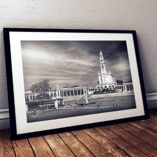 Affiche Sanctuaire catholique de Notre-Dame de Fatima, Por