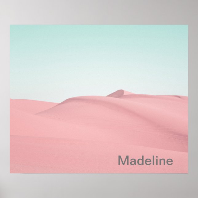 Affiche Sand Dunes Desert Sky Photo personnelle (Devant)