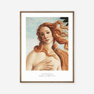 Affiche Sandro Botticelli La naissance de l'exposition d'a