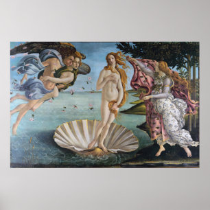 Affiche Sandro Botticelli la naissance de venus