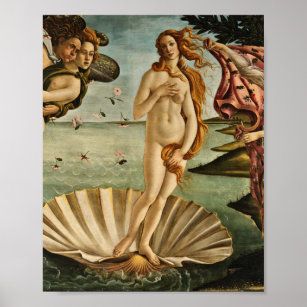 Affiche Sandro Botticelli - La naissance de Vénus