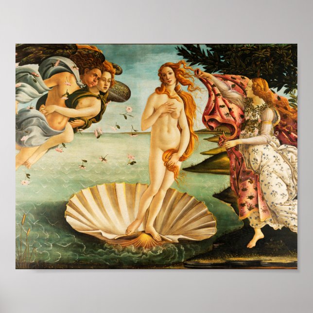 Affiche Sandro Botticelli La naissance de Vénus Art (Devant)