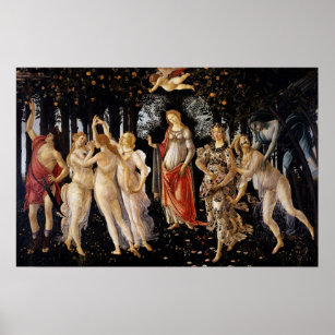Affiche Sandro Botticelli - La Primavera