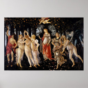 Affiche Sandro Botticelli - Le Printemps