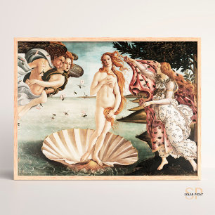 Affiche Sandro Botticelli Naissance de l'art de la Renaiss