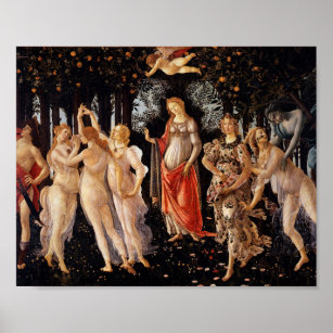 Affiche Sandro Botticelli Primavera