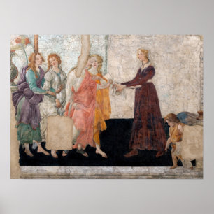 Affiche Sandro Botticelli - Vénus et les Trois Grâces