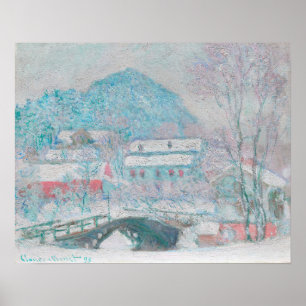 Affiche Sandvika, Norvège (1895) par Claude Monet