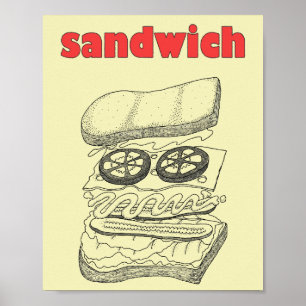 Affiche Sandwich