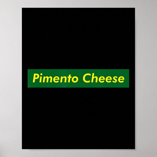 Affiche Sandwich au fromage Pimento Tournoi de golf drôle  (Devant)
