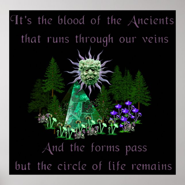 Affiche Sang Des Anciens (Devant)