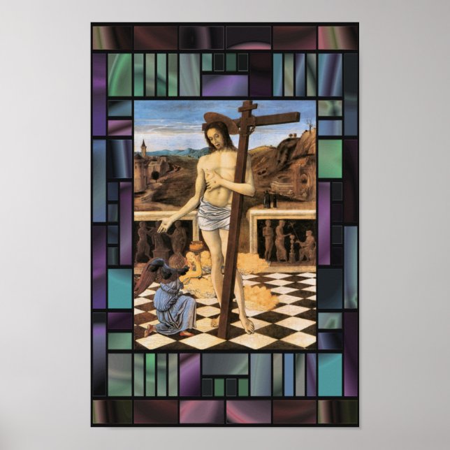 Affiche Sang Du Rédempteur Bellini Jesus Angel (Devant)