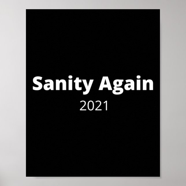 Affiche Sanity again 2021-2025 (Devant)