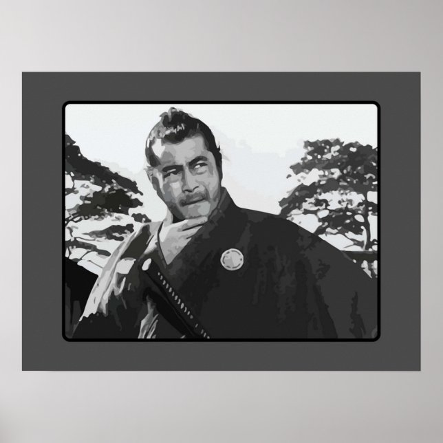 Affiche Sanjuro Yojimbo Toshiro Mifune (Devant)
