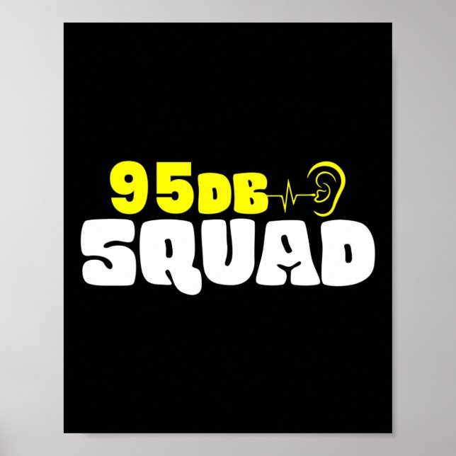 Affiche Sans audition - Sourds - Incapable d'entendre - Se (Devant)