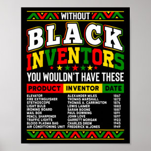 Affiche Sans les inventeurs noirs, vous n'auriez pas cela