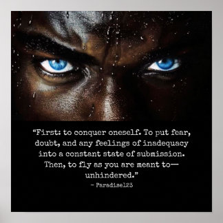 Affiche sans obstacle