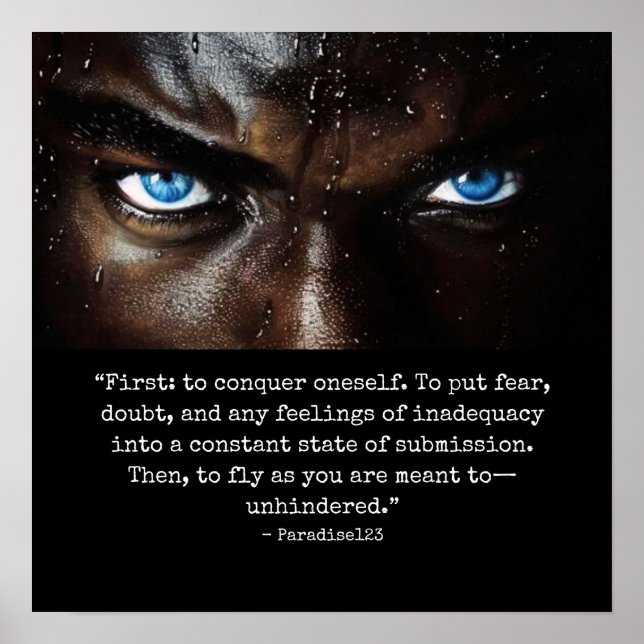 Affiche sans obstacle (Devant)