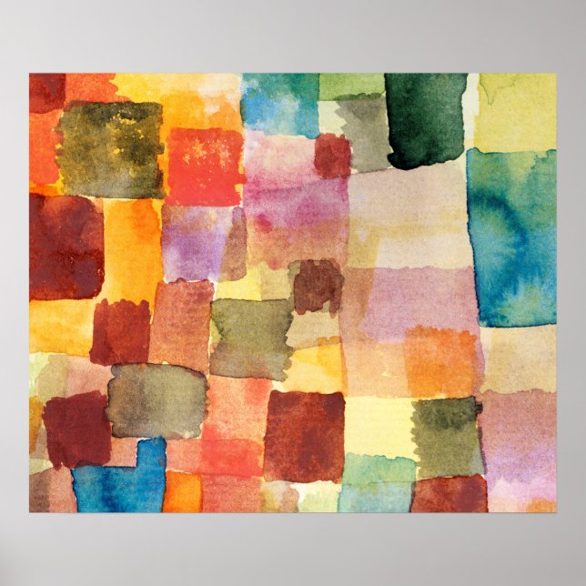 Affiche Sans titre (1914) de Paul Klee (Devant)