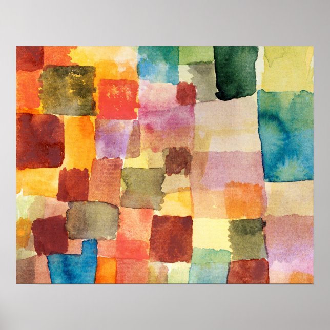 Affiche Sans titre (1914) par Paul Klee (Devant)