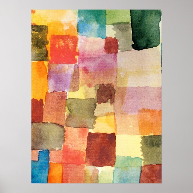 Affiche Sans titre (1914) par Paul Klee (Devant)