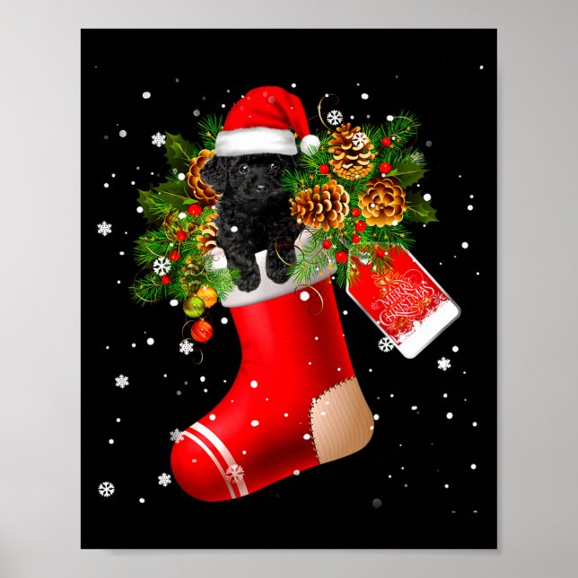 Affiche Santa Black Toy Odle In Christmas Sock Pajama  (Devant)