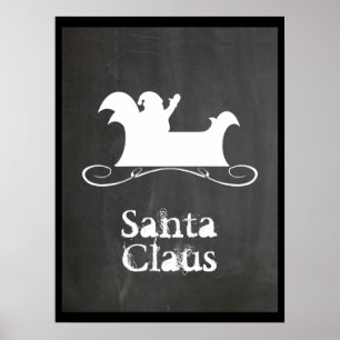 Affiche Santa Claus