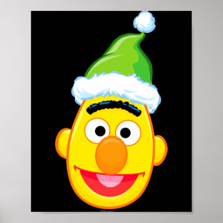 Affiche Santa Hat Bert 