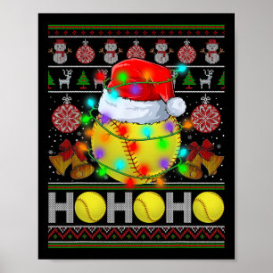 Affiche Santa Softll Ll lumières de sapin de Noël Sweat-sh