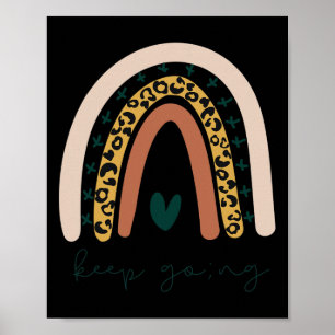 Affiche Santé Mentale Point-virgule Continuer Style Boho T